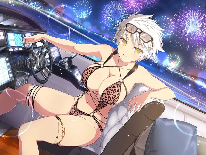 miyabi (senran kagura and 2 more) drawn by yaegashi_nan