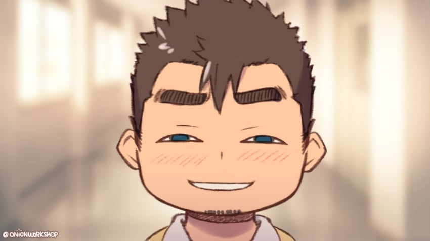 takeshi (original and 1 more) drawn by onionworkshop
