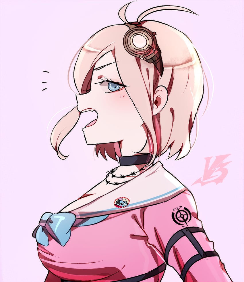 iruma miu (danganronpa and 1 more) drawn by huyandere