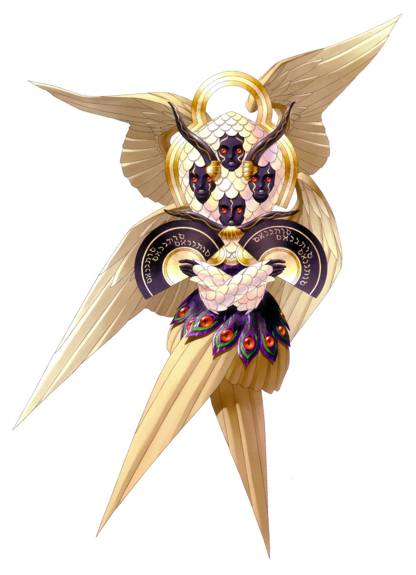 seraph (shin megami tensei and 1 more) drawn by kazuma_kaneko