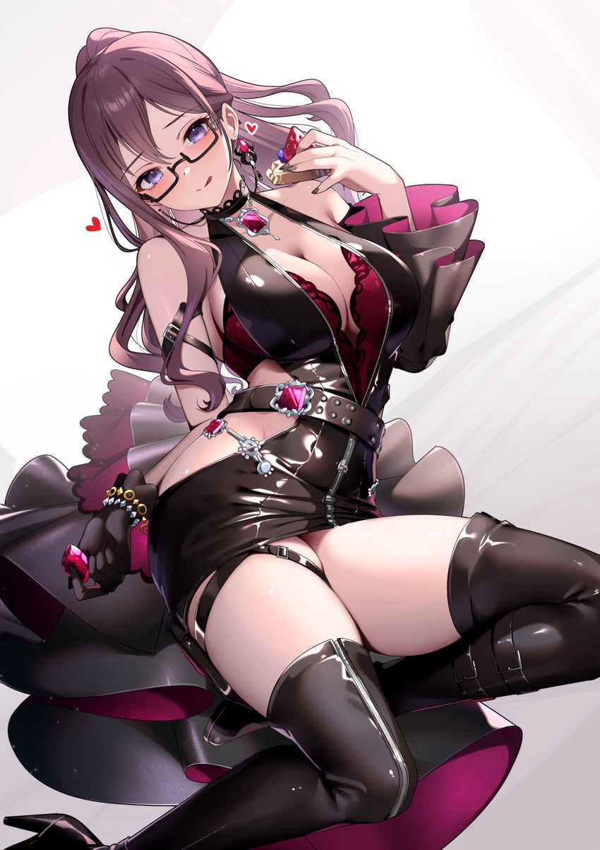 yagami makino (idolmaster and 1 more) drawn by rumo