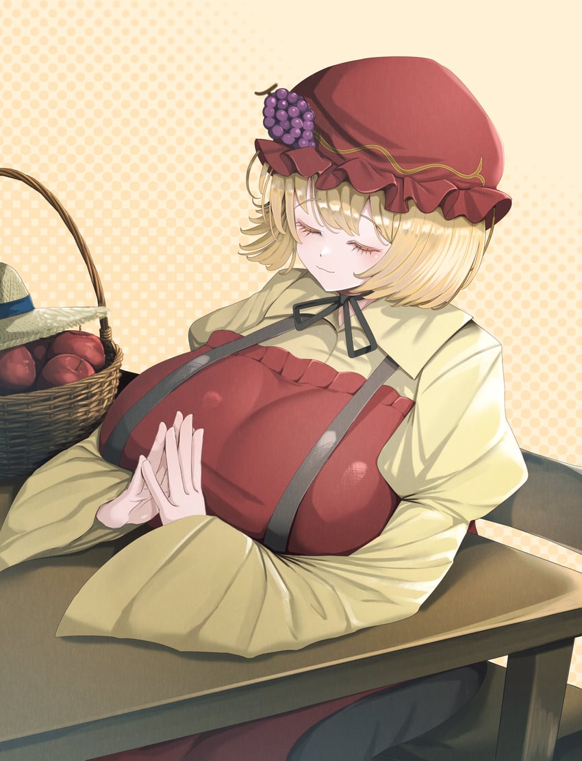 aki minoriko (touhou) drawn by aonori00
