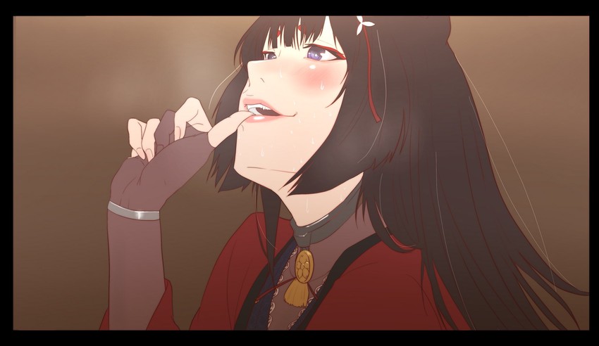 amagi and jabami yumeko (azur lane and 1 more) drawn by kawanishimaki