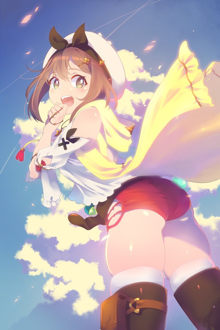 reisalin stout (atelier and 2 more) drawn by goku-chan