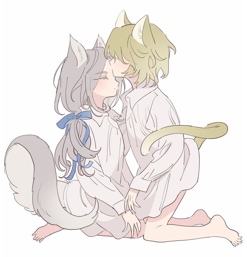 ran nagisa and tomoe hiyori (ensemble stars!) drawn by meremero