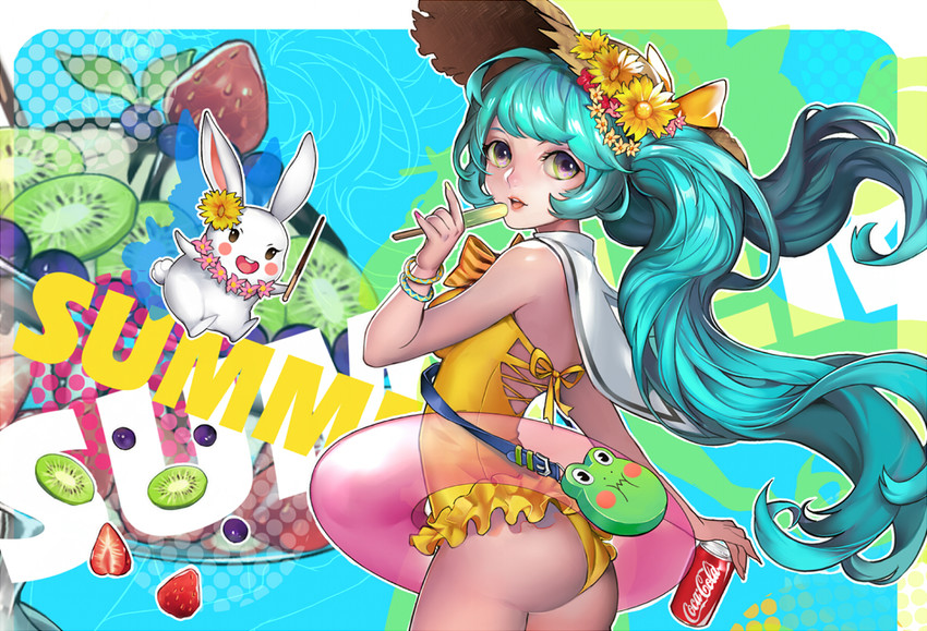 hatsune miku (vocaloid and 1 more) drawn by rixingyisha
