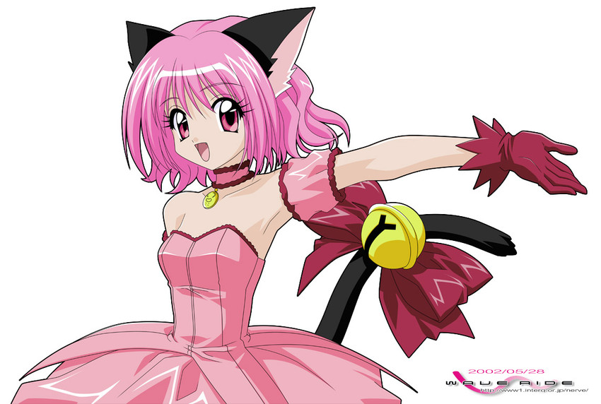 momomiya ichigo and mew ichigo (tokyo mew mew) drawn by sugimura_tomokazu