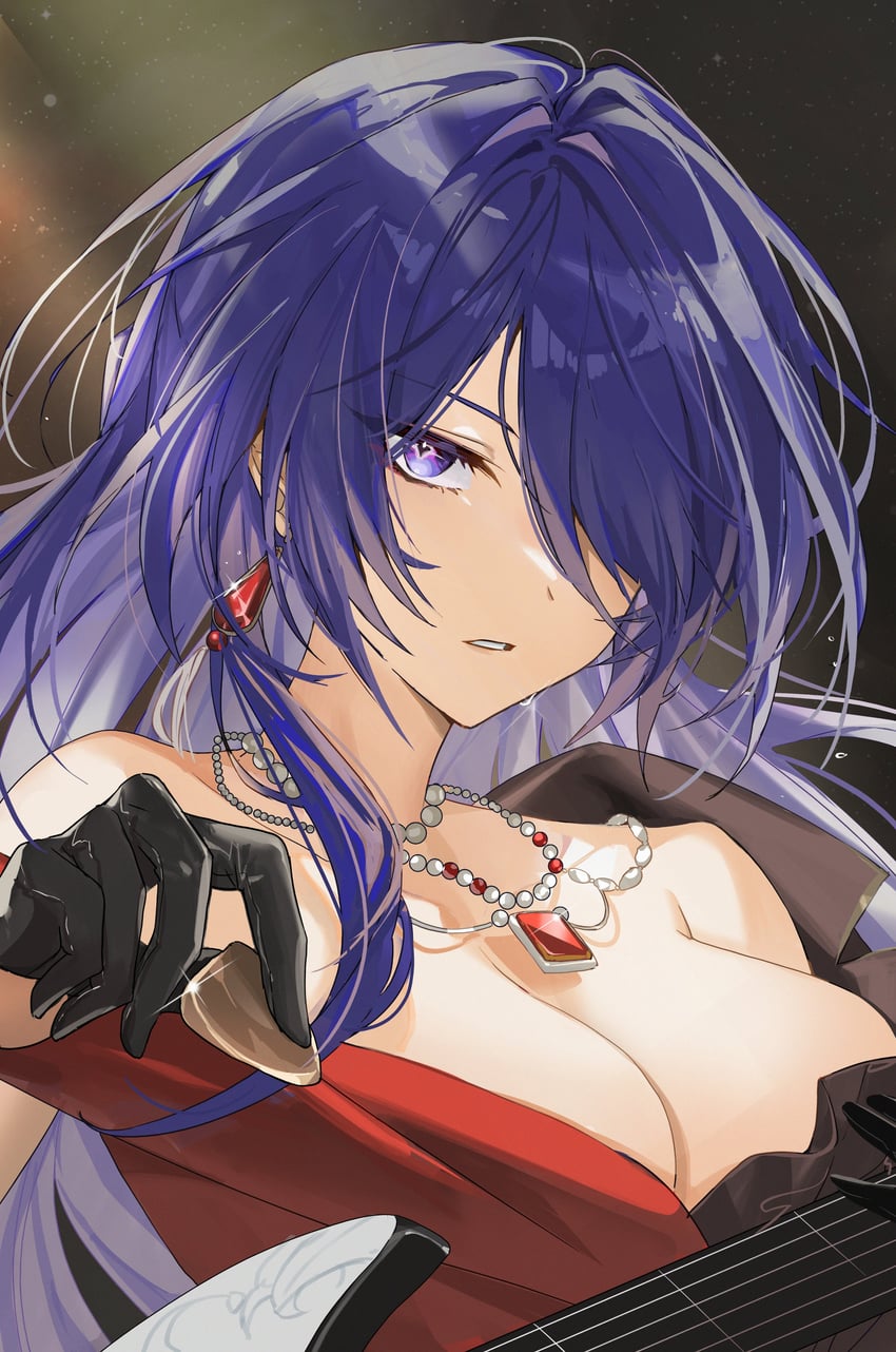 acheron (honkai and 1 more) drawn by b_soyo1
