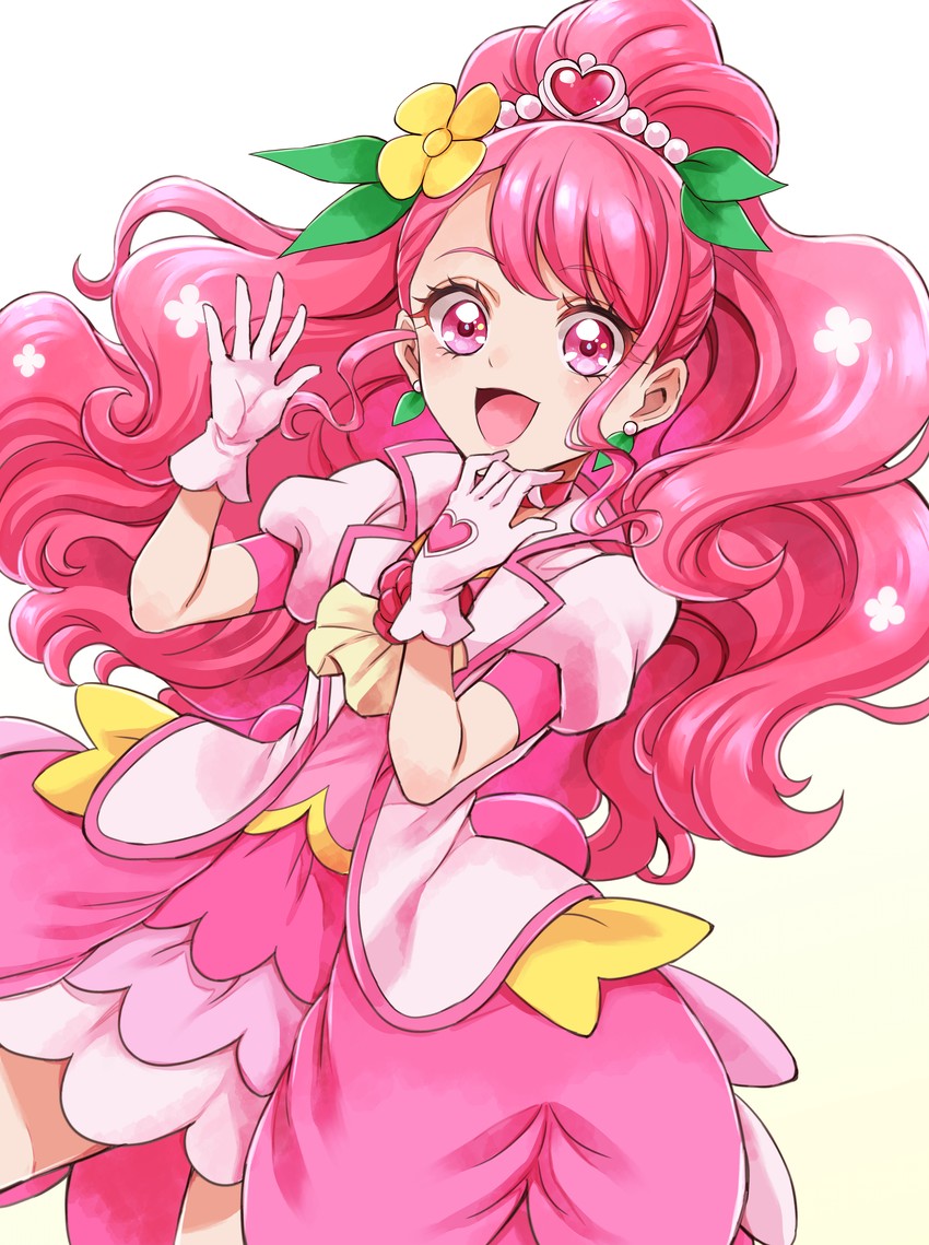 hanadera nodoka and cure grace (precure and 1 more) drawn by sharumon