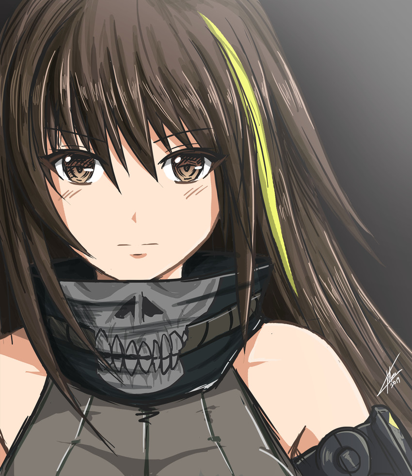 m4a1 (girls' frontline) drawn by spherab31
