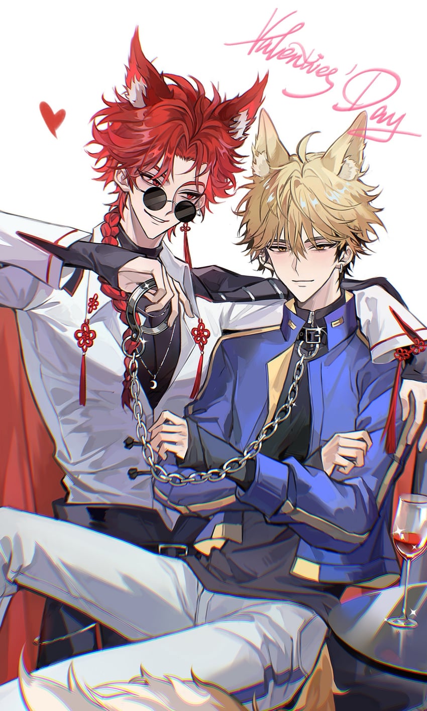 xia fei and xiao weiying (shiguang dailiren) drawn by yi_ke_si_qsi_mi