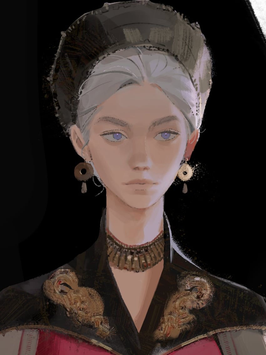 rhaenyra targaryen (a song of ice and fire and 1 more) drawn by papaya_mm