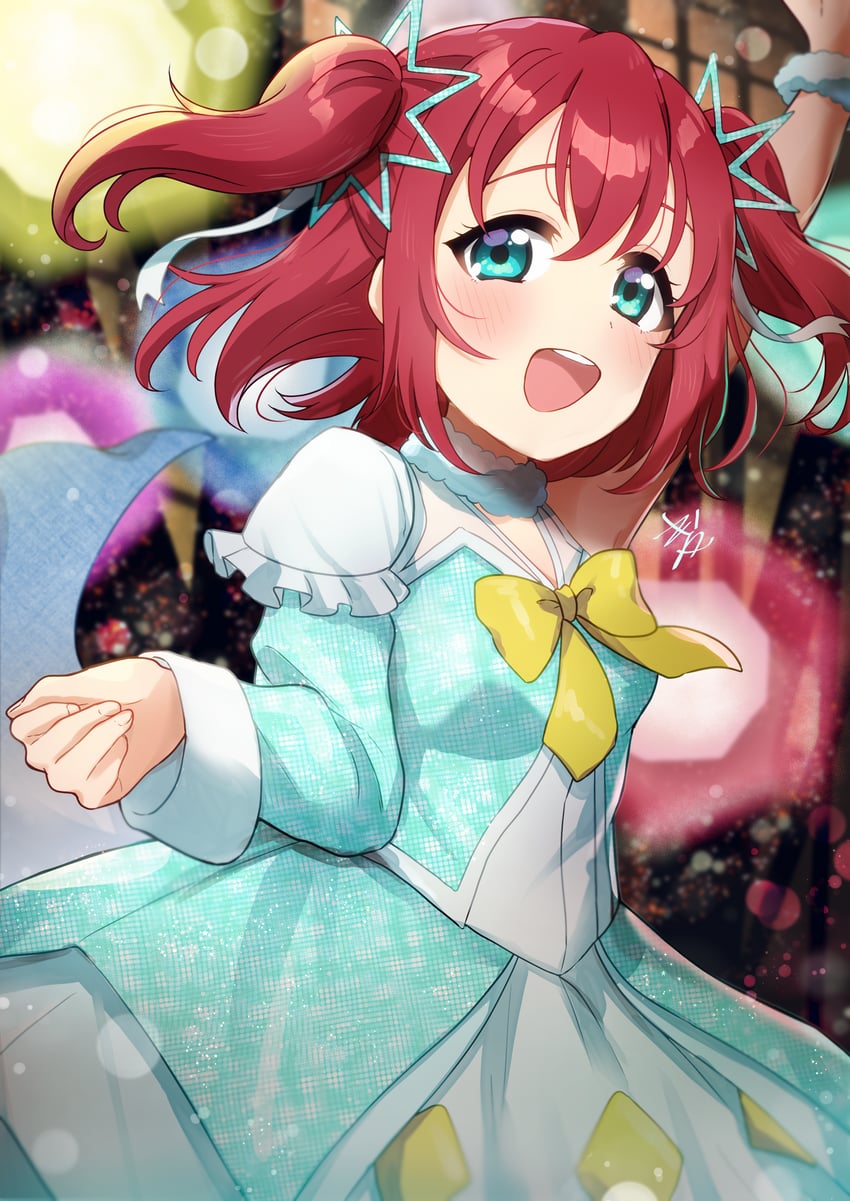 kurosawa ruby (love live! and 1 more) drawn by kyaku_tasu