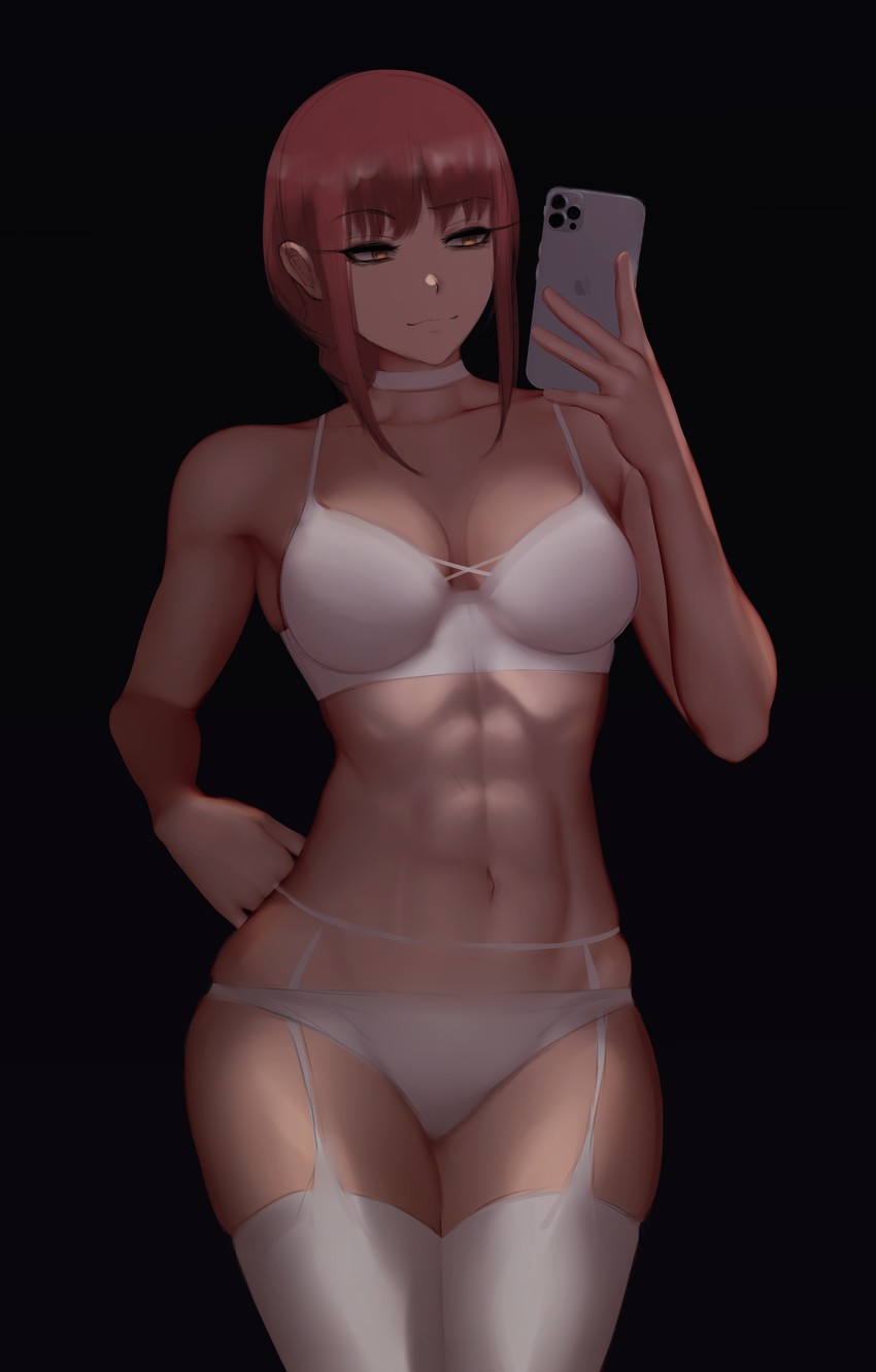 makima (chainsaw man and 1 more) drawn by zaki_(zaki_btw)