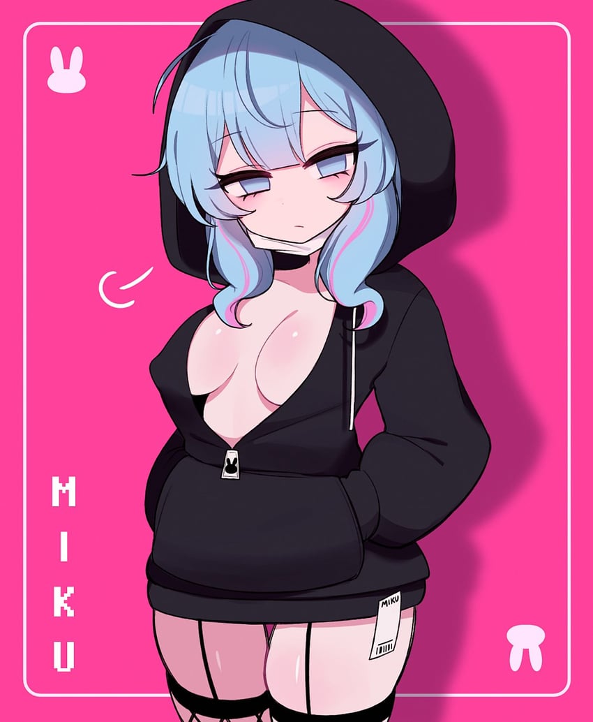 hatsune miku (vocaloid and 1 more) drawn by aliceyawnin
