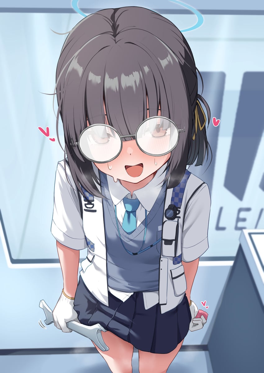 millennium science school student and millennium science school student a (blue archive) drawn by aoto_mei