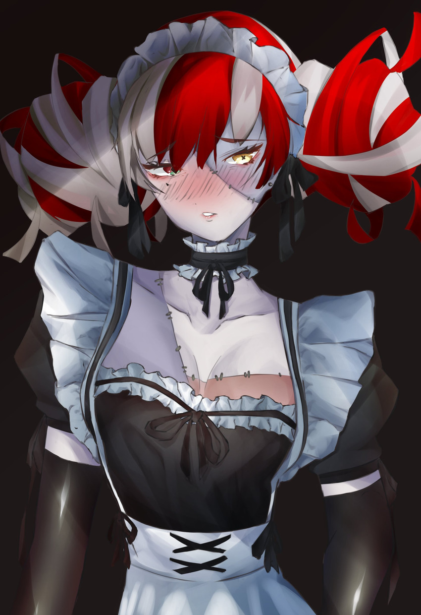 kureiji ollie (hololive and 1 more) drawn by demise_(official_makuu)