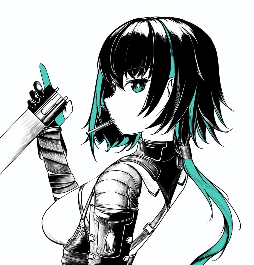 zhaohui (girls' frontline and 1 more) drawn by f4_u