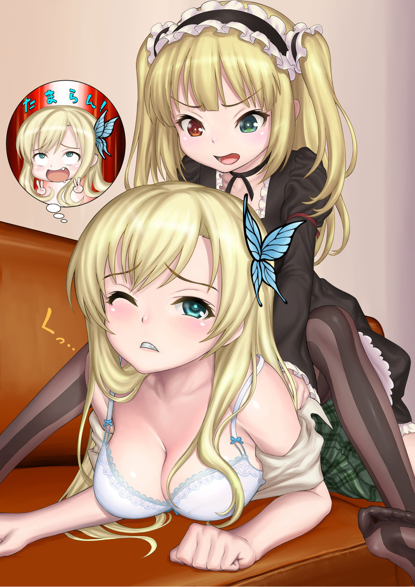 kashiwazaki sena and hasegawa kobato (boku wa tomodachi ga sukunai) drawn by kyodairobo