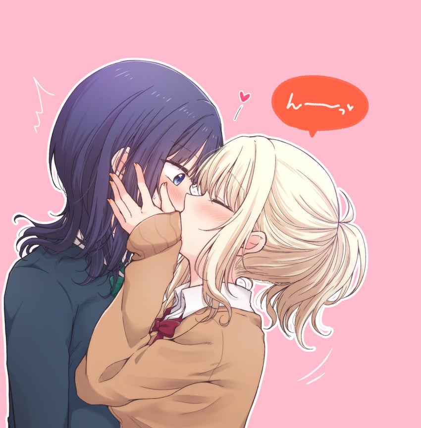 miyashita ai and asaka karin (love live! and 1 more) drawn by kuroda_roku_(345)