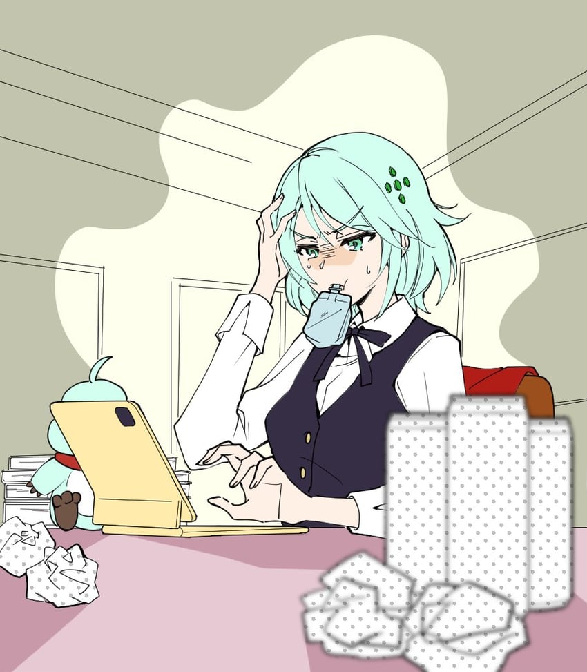 nishino elle (shoujo kageki revue starlight and 1 more) drawn by rowan_(kanonsecret)