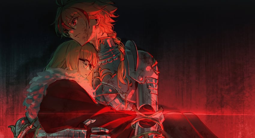 richard i and sajou ayaka (fate and 1 more) drawn by machikokom43502