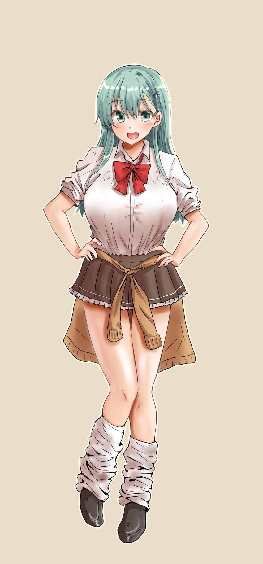 suzuya and suzuya kai ni (kantai collection) drawn by chan_(akuty_ikkot)