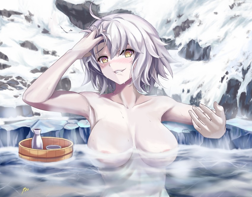 jeanne d'arc alter (fate and 1 more) drawn by brz