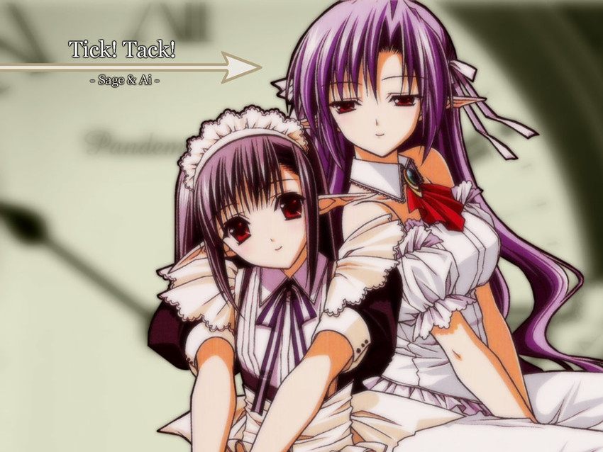 sage and ai (shuffle! and 1 more) drawn by suzuhira_hiro