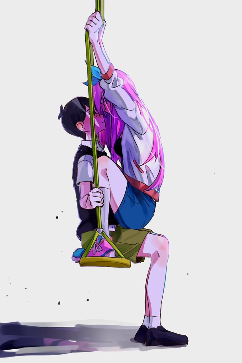 sunny and aubrey (omori) drawn by omori_hammer
