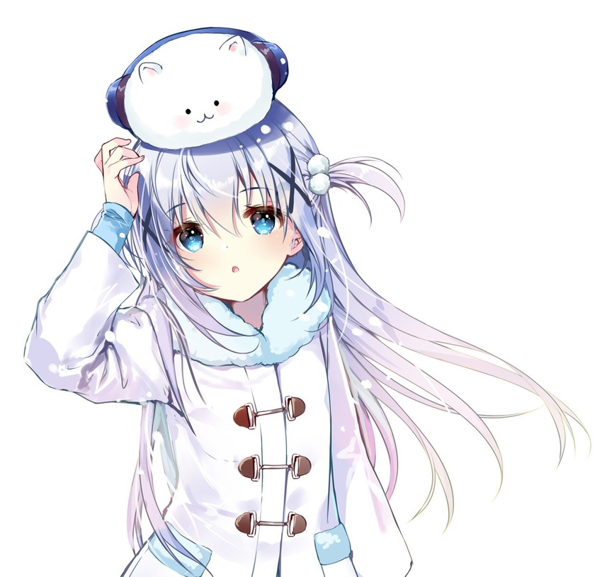kafuu chino and tippy (gochuumon wa usagi desu ka?) drawn by miwabe_sakura