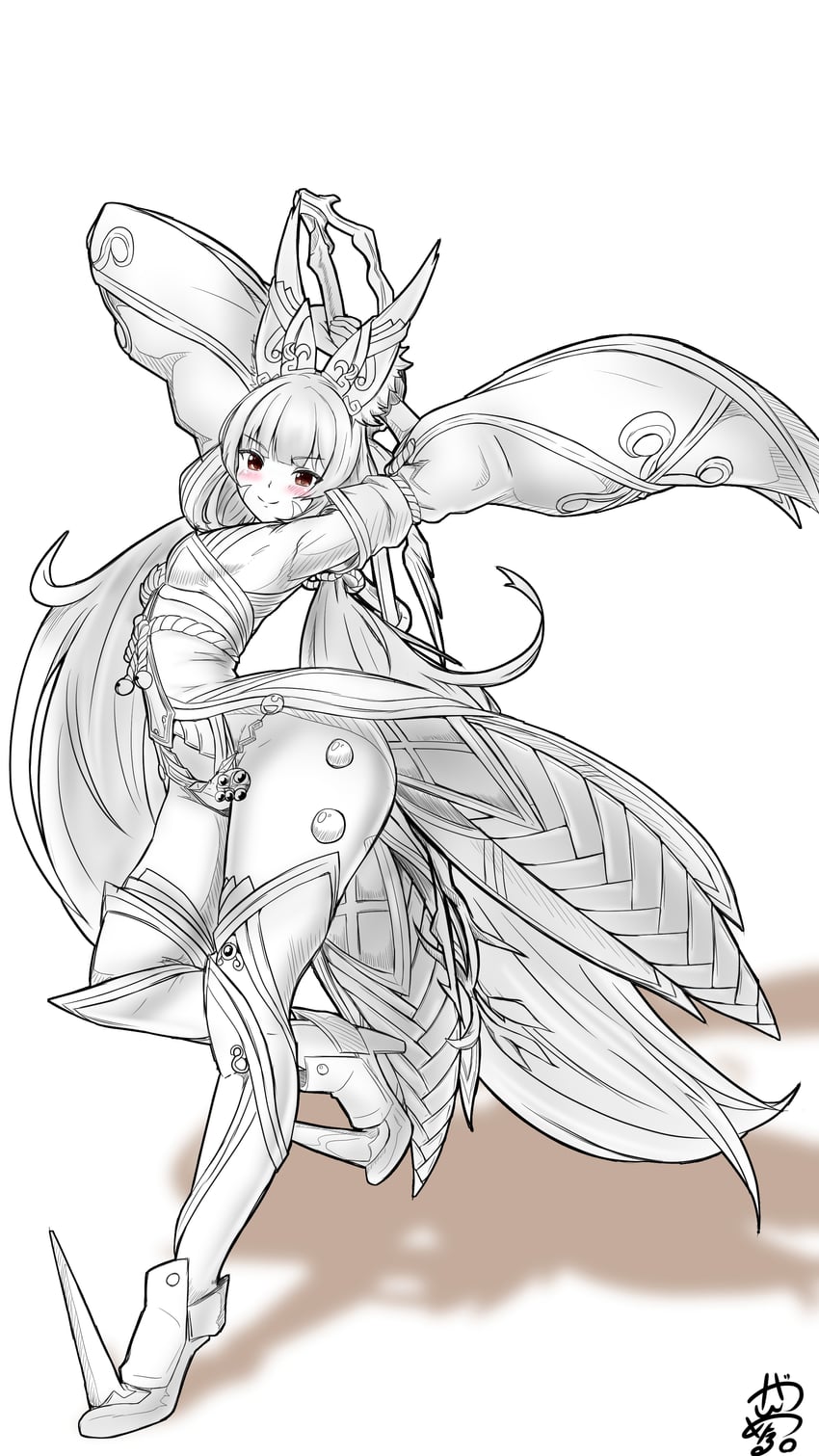 nia (xenoblade chronicles and 1 more) drawn by gan-metal