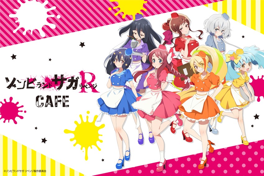 konno junko, minamoto sakura, mizuno ai, nikaidou saki, hoshikawa lily, and 2 more (zombie land saga)