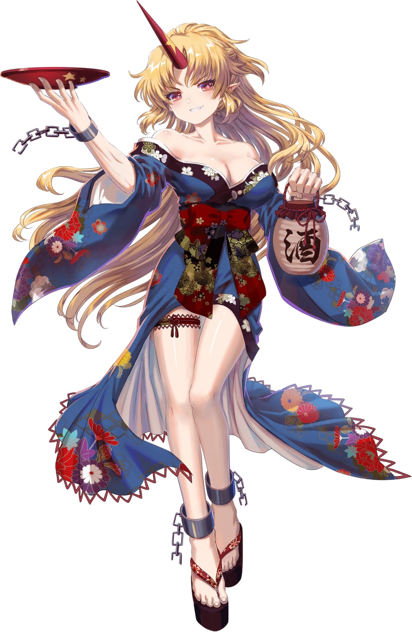 hoshiguma yuugi (touhou and 1 more) drawn by kumio