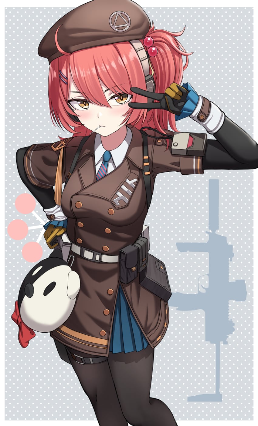 mp7 and cheeta (girls' frontline and 1 more) drawn by yakob_labo