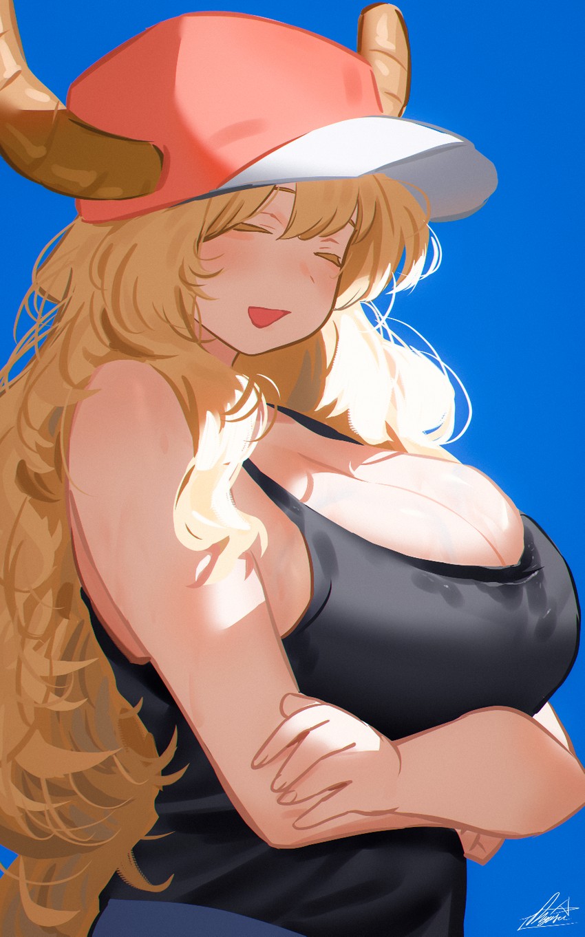 lucoa (kobayashi-san chi no maidragon) drawn by ryusei_hashida