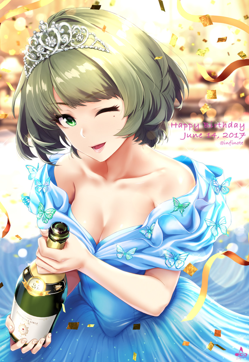 takagaki kaede (idolmaster and 1 more) drawn by infinote