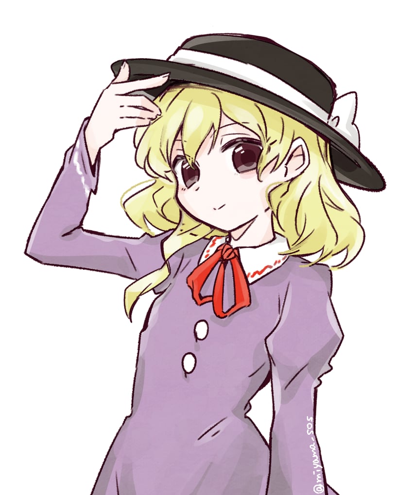 maribel hearn (touhou and 1 more) drawn by tama_(hiroshige_36)