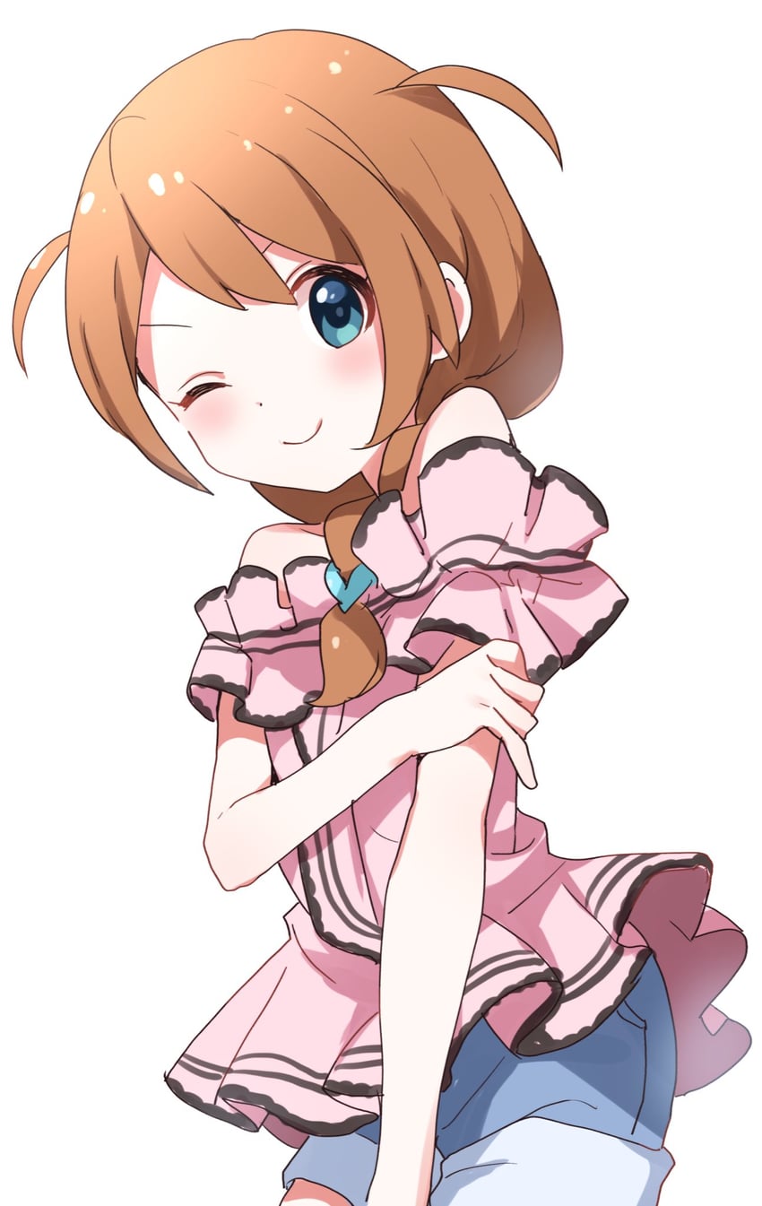 baba konomi (idolmaster and 1 more) drawn by buchi_(y0u0ri_)