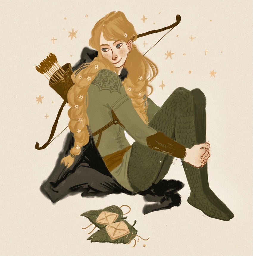 legolas (tolkien's legendarium and 1 more) drawn by yaroslava_murashko
