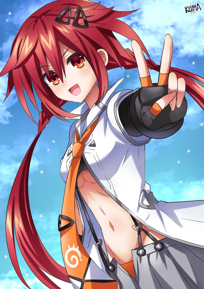 tennouboshi uzume (neptune and 1 more) drawn by lewdkuma