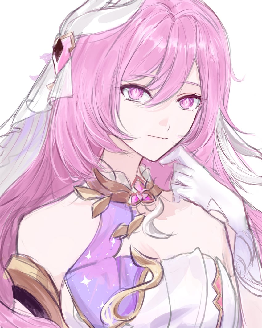 elysia (honkai and 1 more) drawn by ying_yutian