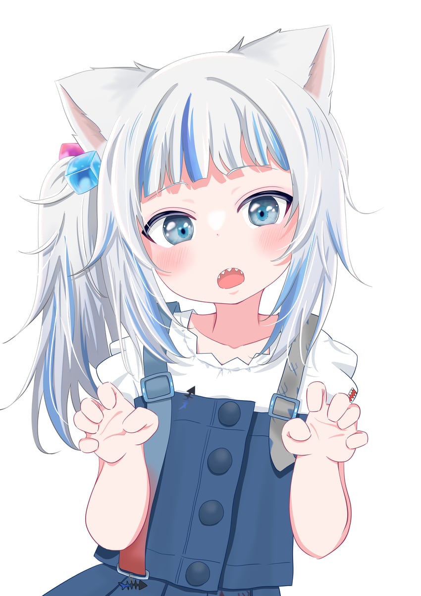 gawr gura (hololive and 1 more) drawn by mahadara