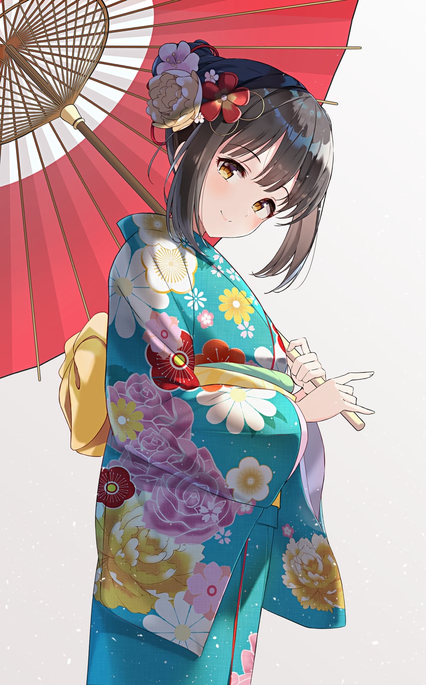 takafuji kako (idolmaster and 1 more) drawn by azama-k