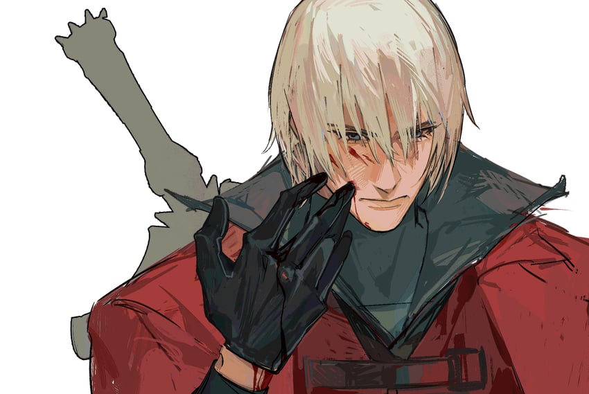 dante (devil may cry) drawn by fo_san_da_can_shi