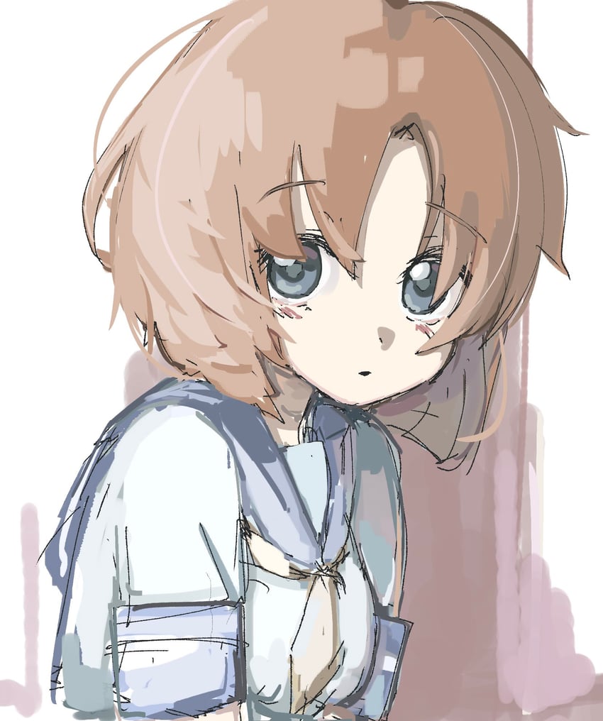 ryuuguu rena (higurashi no naku koro ni) drawn by satsuma_potato9