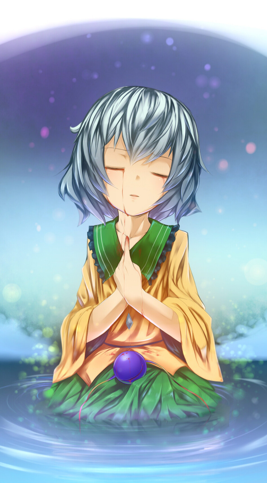 komeiji koishi (touhou) drawn by mantarou_(shiawase_no_aoi_tori)