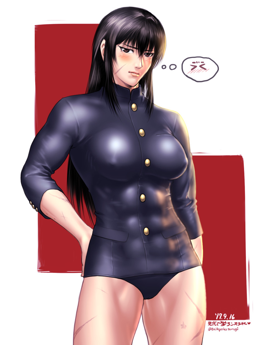 sendai hakurei no miko (original and 2 more) drawn by taikyoku_tsurugi