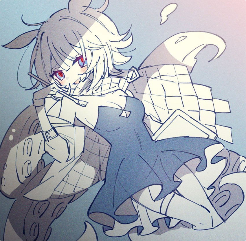 deepcolor (arknights) drawn by akebi_(kakororo)
