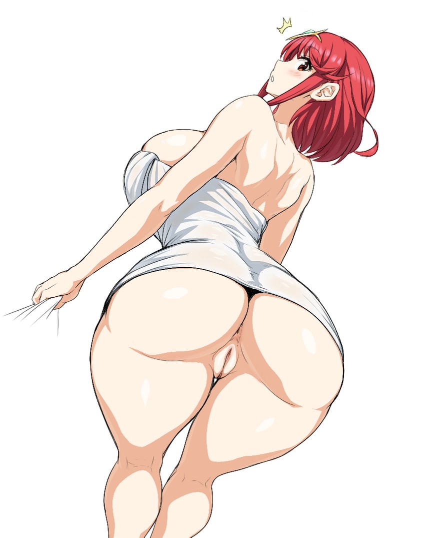 pyra (xenoblade chronicles and 1 more) drawn by jadf